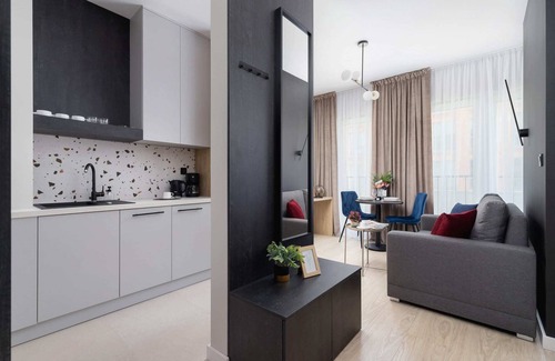 Podgorze Apartment | Kiełkowskiego 8 | Tasteful Studio | Desk