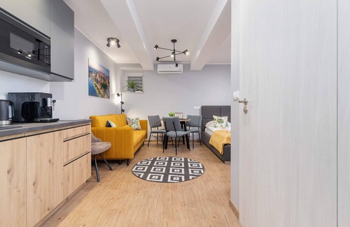 Grzegorzki Apartment | Kielecka 3 | Animal Friendly Studio | Klima