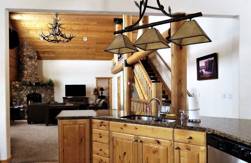 Island Park Cabin | Kilgore Mountain Hideaway = 28 guests. Snowmobilers heaven! Many trails nearby.