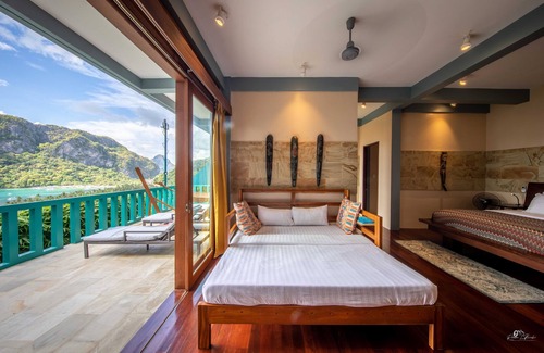 El Nido Resort | King Bed Suite with Balcony and Seaviews in El Nido