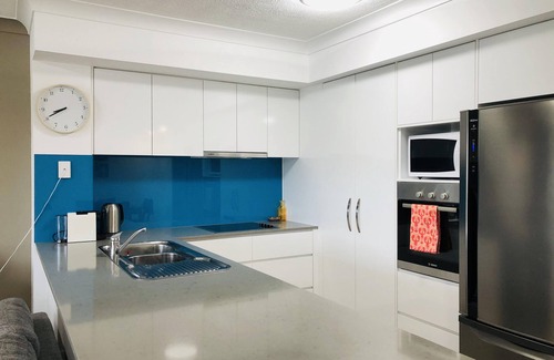 Kingscliff Apartment | Kingscliff Waterfront at Sunrise Cove: Spacious apartment with a large pool