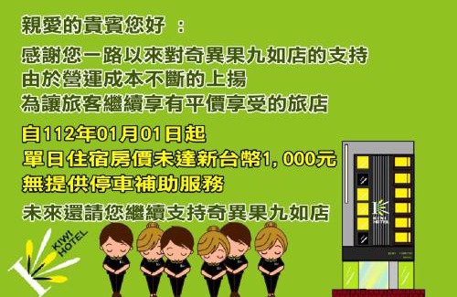 Sanmin Hotel | Kiwi Express Hotel - Jiuru Rd