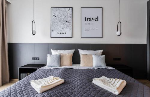 Jezyce Apartment | Klimatyzowany Apartament Very Berry z Parkingiem w Poznaniu by Noclegi Renters