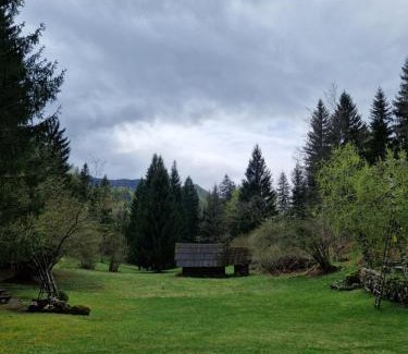Bled Apartment | Koča v gozdu, Forest house near Bled