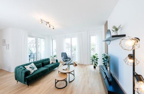 Boeblingen Apartment | koCASA-Apartments 02, Design, City-Center Böblingen, Stellplatz, Balkon