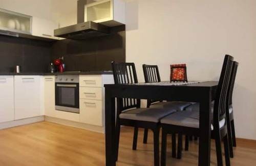 Nove Mesto Apartment | Koloseo residence. Free parking. Lake view.