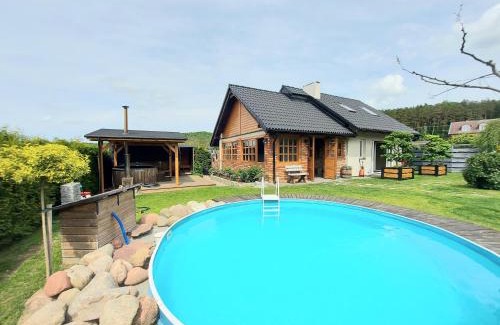 Krokowa House | Komfortowy Dom Całoroczny - sauna, jacuzzi, bilard