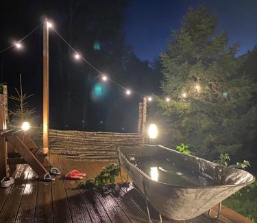 Pomlewo Cabin | Koziula - Domki i Leśne SPA na Kaszubach