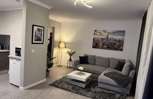 Nieder-Morlen Apartment | Kurstadt Apt Moderne 2ZKB Balkon-PKW- Stellplatz Check-in 7-24 h
