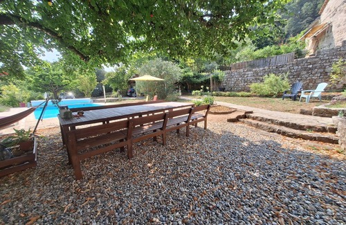 Ribes House | L'Annexe de la Bastide - Stone house with swimming pool