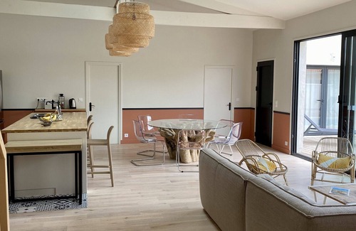Dolus-d'Oleron House | L'Hirondelle et l'Instant, piscine privée