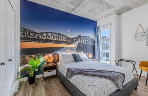 Saint-Roch Apartment | L'Horizon Urbain, Centre Ville, Toit-Terrasse Gym