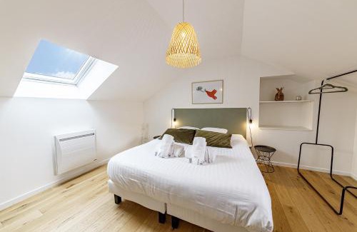 Deux Croix-Banchais Apartment | L'OPAL Wifi Télétravail Centre-ville