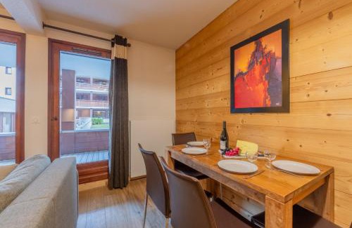 Vallorcine Apartment | l'Ours Bleu B01 - Ski in Ski out - Happy Rentals