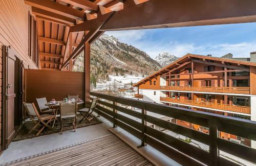 Vallorcine Apartment | l'Ours Bleu B33 ski -in ski -out - Happy Rentals