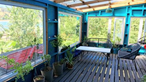 Castro House | La casa azul de Yutuy