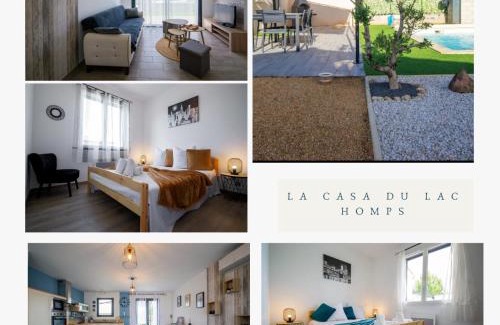 Homps Villa | La casa du lac vue imprenable