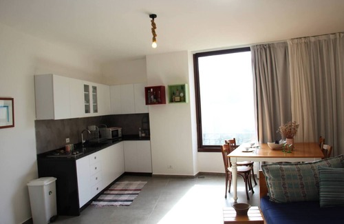 Batroun Apartment | La Luna Luz - Full 1BR Apt w/Balcony – Seaside at Bahsa Bay Beach, Batroun.