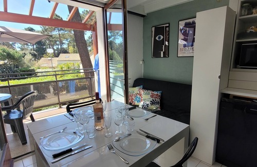 Les Mathes Apartment | La Palmyre appart. south-facing terrace, swimming pool, proximity to the beach, 4 pers.