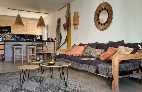 Cala Vadella Apartment | La Pause, apartment 2 bedrooms 2 bathrooms on the garden level Cala Vadella