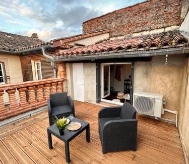 Montauban Apartment | La Petite Escale Studio de 16m2