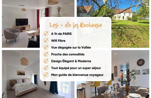 La Grande-Paroisse Villa | La Rochoise idéale pour travailler et se ressourcer, à 1h de Paris et proche Fontainebleau