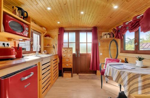 Villeneuve-de-Riviere House | La Roulotte du Cagire - 4 pers - Pyrénées