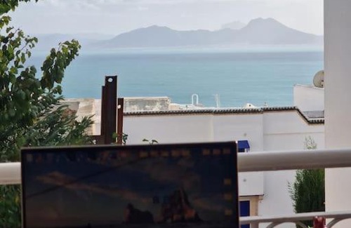 Sidi Bou Said Villa | La symphonie bleue Breathtaking sea front view