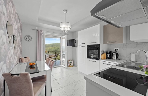 Rabac Apartment | Lady M Gold - Balcony and Sea View