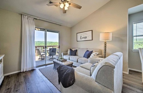 Indian Point Apartment | Lake and Ozark Mountain Views, 3 Min to SDC!