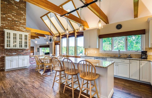 South Down Shores House | Lake & Beach Access: Family Townhome in Laconia