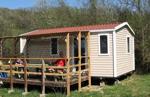 Marciac House | Lake Camping * - Mobil home Comfort + 32m2 (3 bedrooms) + covered terrace 4 people