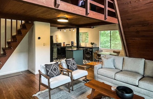 Cadiz Cabin | Lake Front A-Frame with Boat Slip!