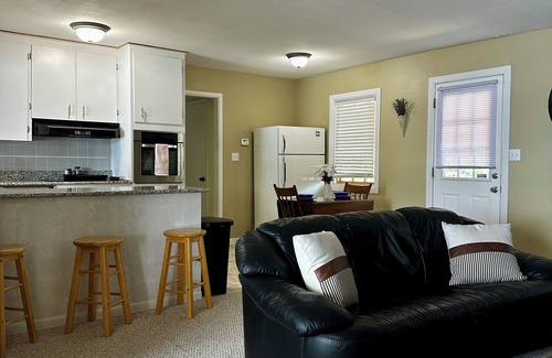 Gravois Mills Cabin | Lake front cabin with private dock. Stunning views! 2br/1.5ba sleeps 6