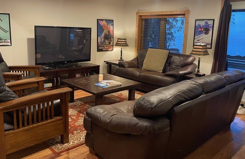 Eagle Bay Cottage | Lake Front Paradise! With Multiple Decks, Fire Pit, hot Tub, Dock, Bouy