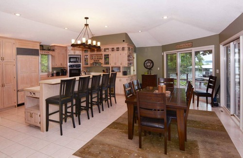 Sunrise Beach House | Lake House with Gorgeous Views and Huge Dock - 5 Stairs to the Dock!