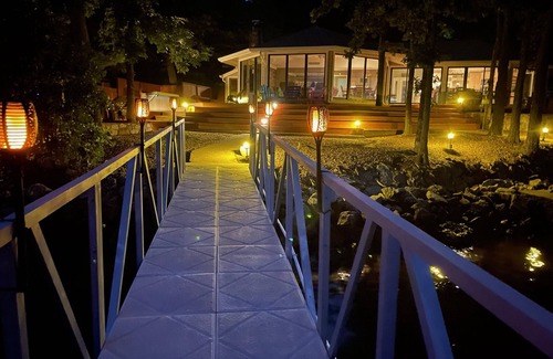 Sunrise Beach House | Lake House with Gorgeous Views and Huge Dock - 5 Stairs to the Dock!