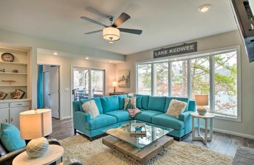Salem Apartment | Lake Keowee Resort Condo Waterfront Balcony