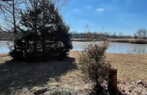Scheller Cabin | Lake & Oaks Hideaway- Hidden Cabin on Private Lake