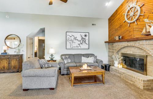 Gravois Mills House | Lake of the Ozarks Home with Dock and Water Slide