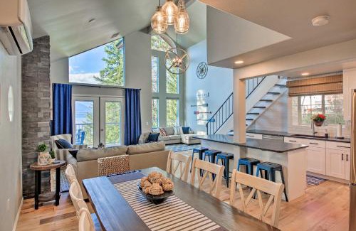 Sandpoint House | Lake Pend Oreille Home with Dock and Paddle Boards