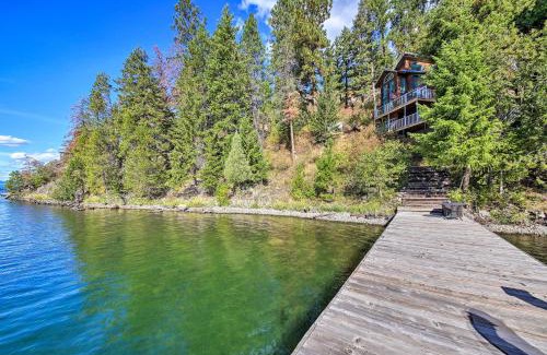 Sandpoint House | Lake Pend Oreille Home with Dock and Paddle Boards