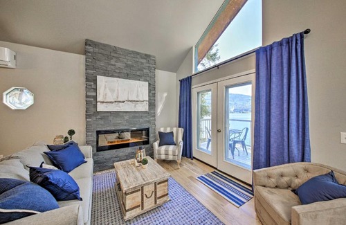 Sandpoint House | Lake Pend Oreille Home with Dock and Paddle Boards
