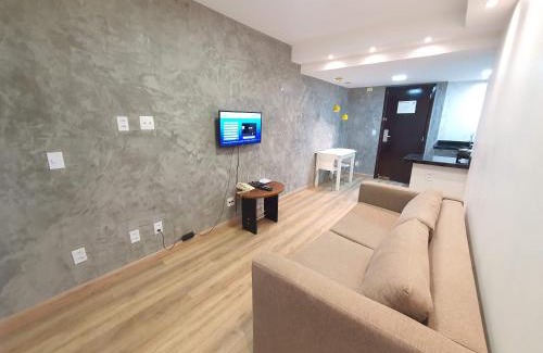 Smin Hotel | Lake Side Beira do Lago - piscina - academia - sauna- By Rei dos Flats