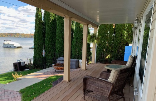 Manitou Beach-Devils Lake House | Lakefront Family Home, beautiful views, great locations and space for everyone.