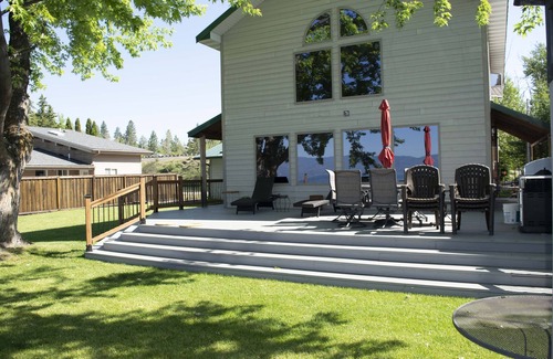 Bigfork Cabin | Lakefront home with Dock and lagoon access in Bigfork