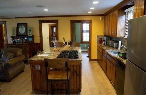 Lebanon House | Lakefront home with large deck and beautiful lake views of Milton 3 Ponds