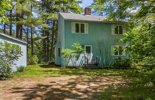 Shapleigh House | Lakefront Home with Private Dock, Kayaks/SUPs and beautiful foliage views.
