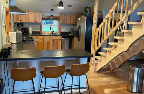 Ellenburg Center Cabin | Lakefront home with amazing sunsets, fall foliage!