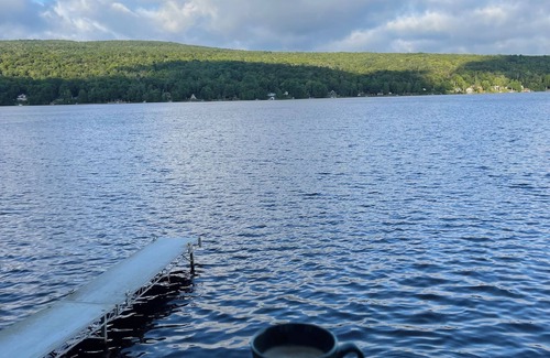 Ellenburg Center Cabin | Lakefront home with amazing sunsets, fall foliage!